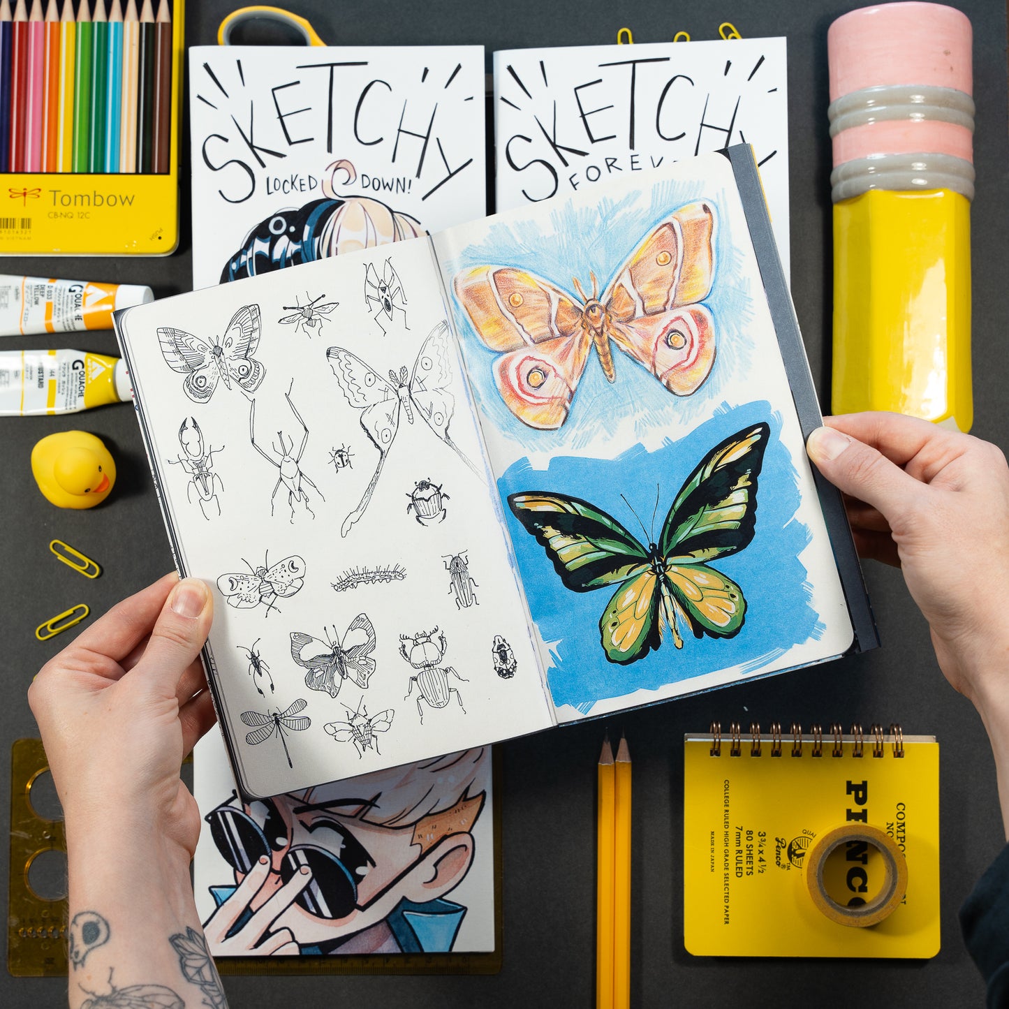 One Week In Montreal | Sketchbook Zine