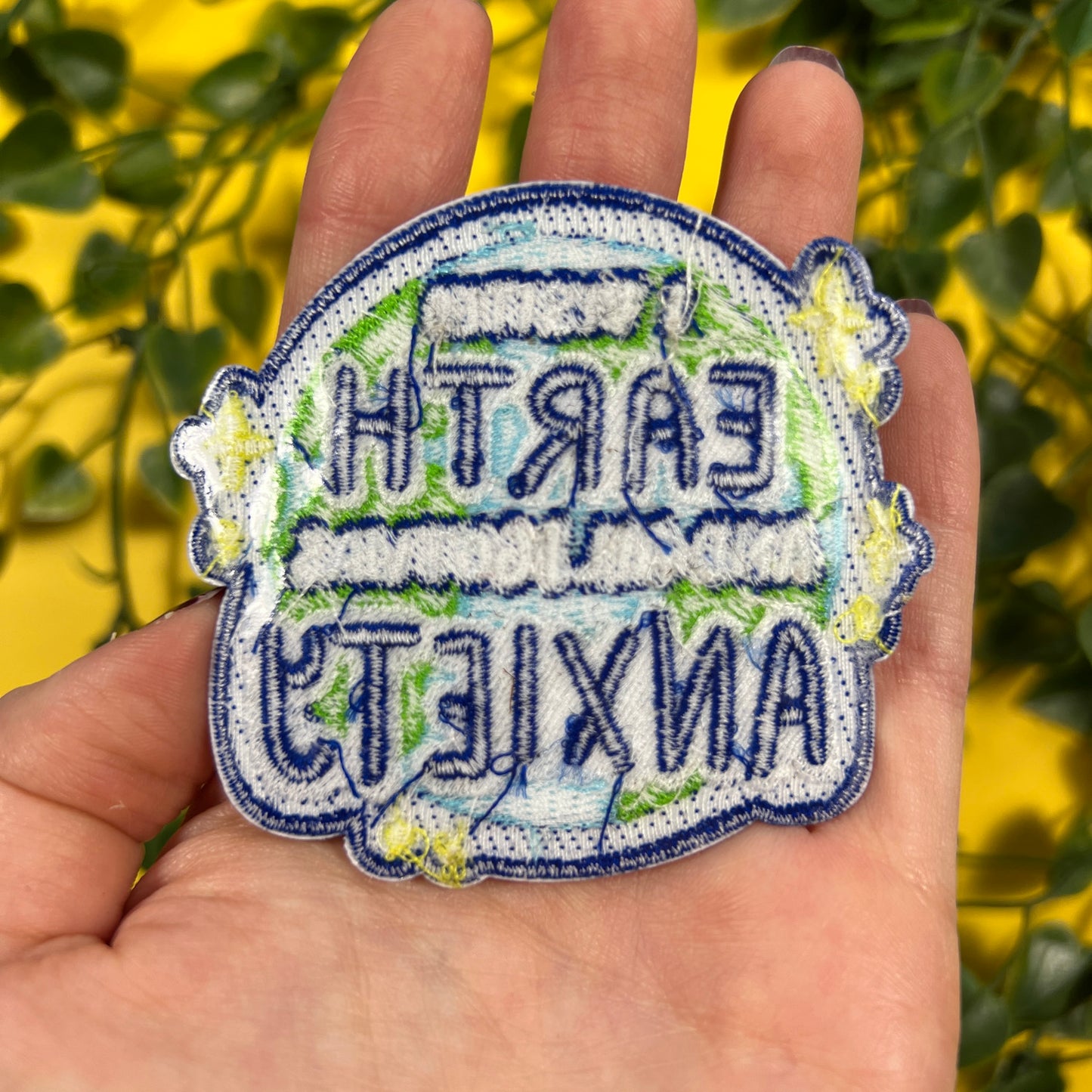 Earth Anxiety | Iron-On Patch