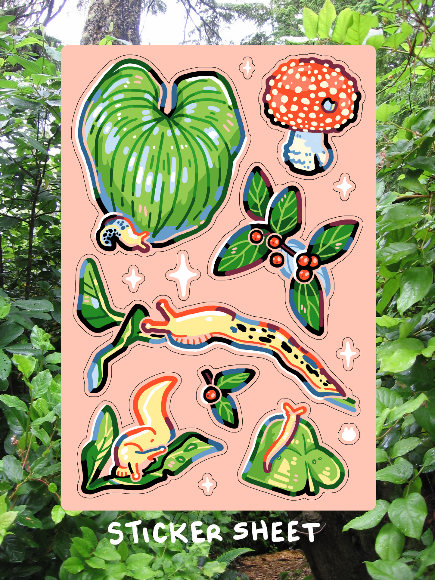 Lunchbox Club | Slug Life Sticker Sheet