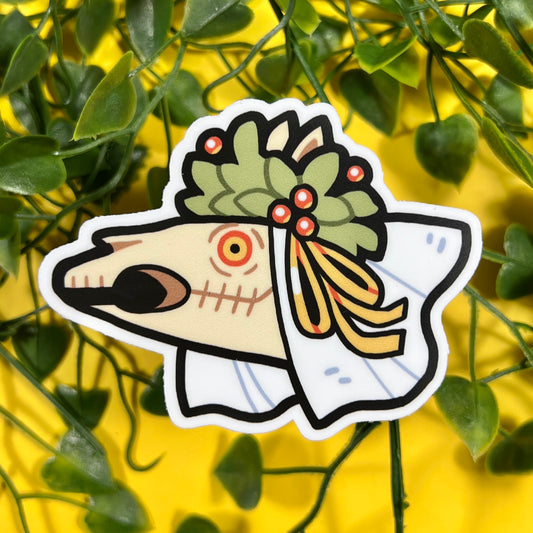 Mari Lwyd | Vinyl Sticker