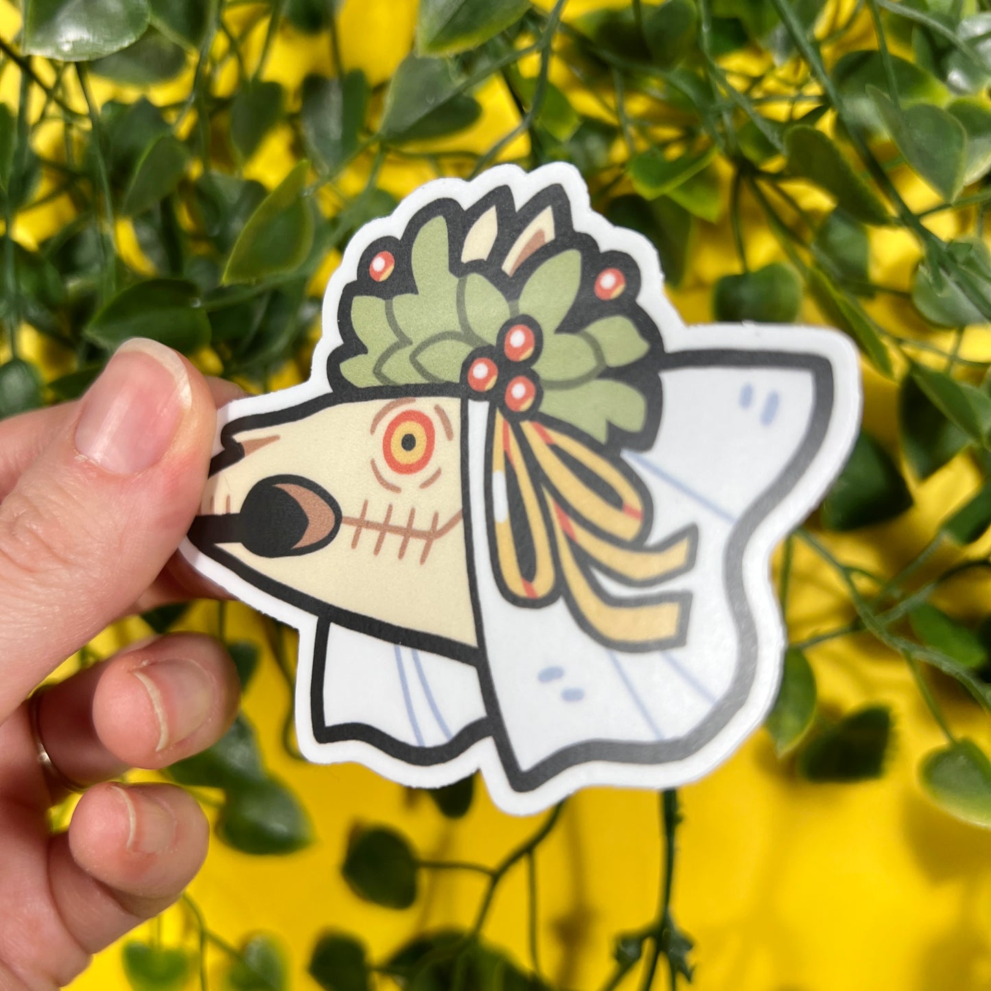 Mari Lwyd | Vinyl Sticker