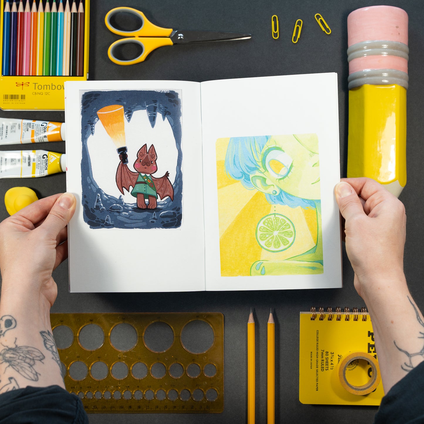 Sketchy: Locked Down | Sketchbook Zine