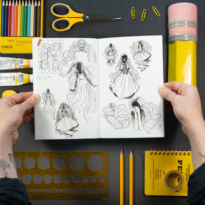 Sketchy: Locked Down | Sketchbook Zine