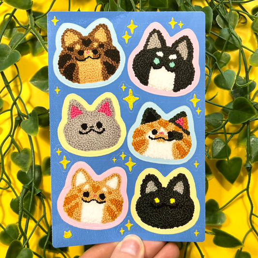 Tufted Cats | Sticker Sheet