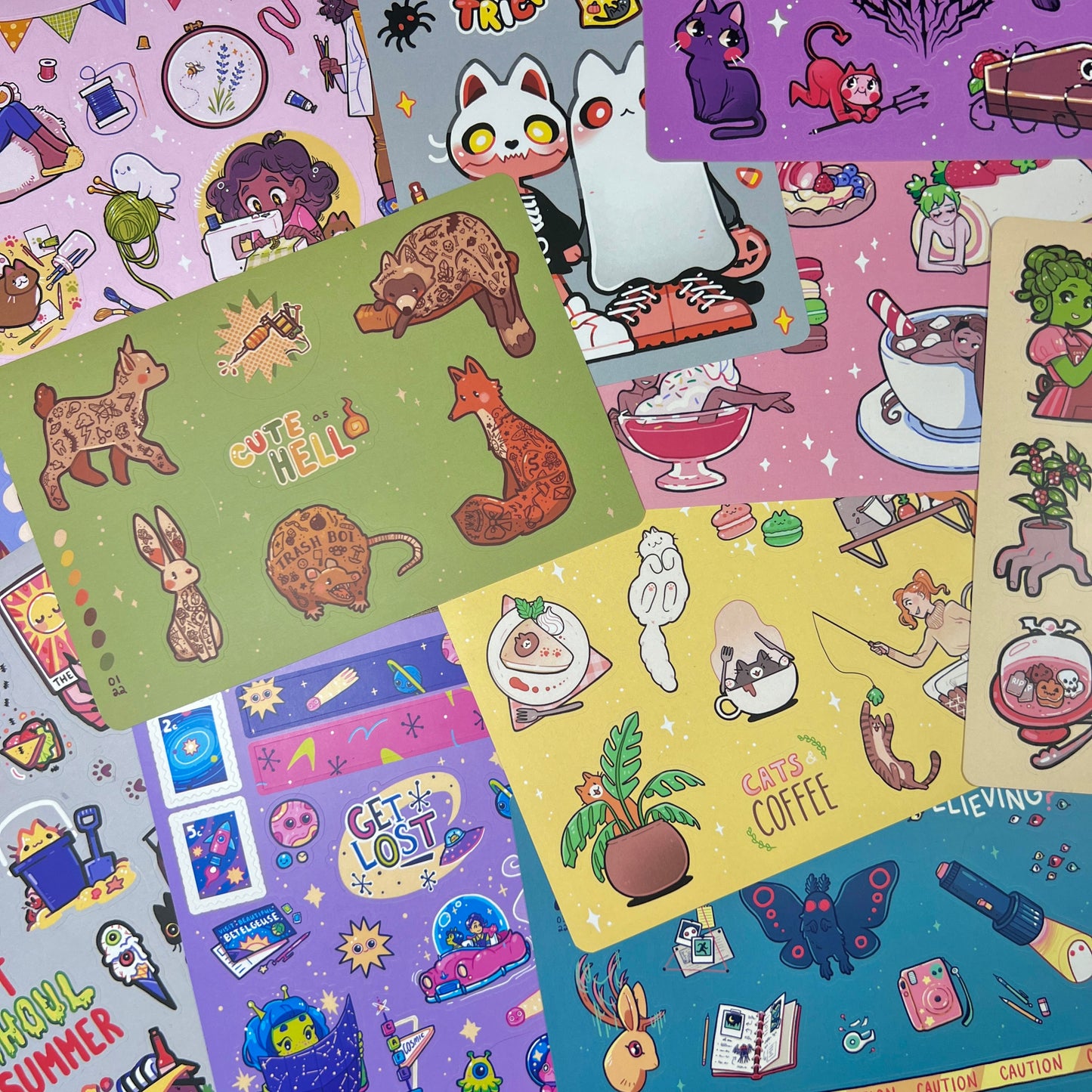 CLEARANCE | Mystery Sticker Sheet