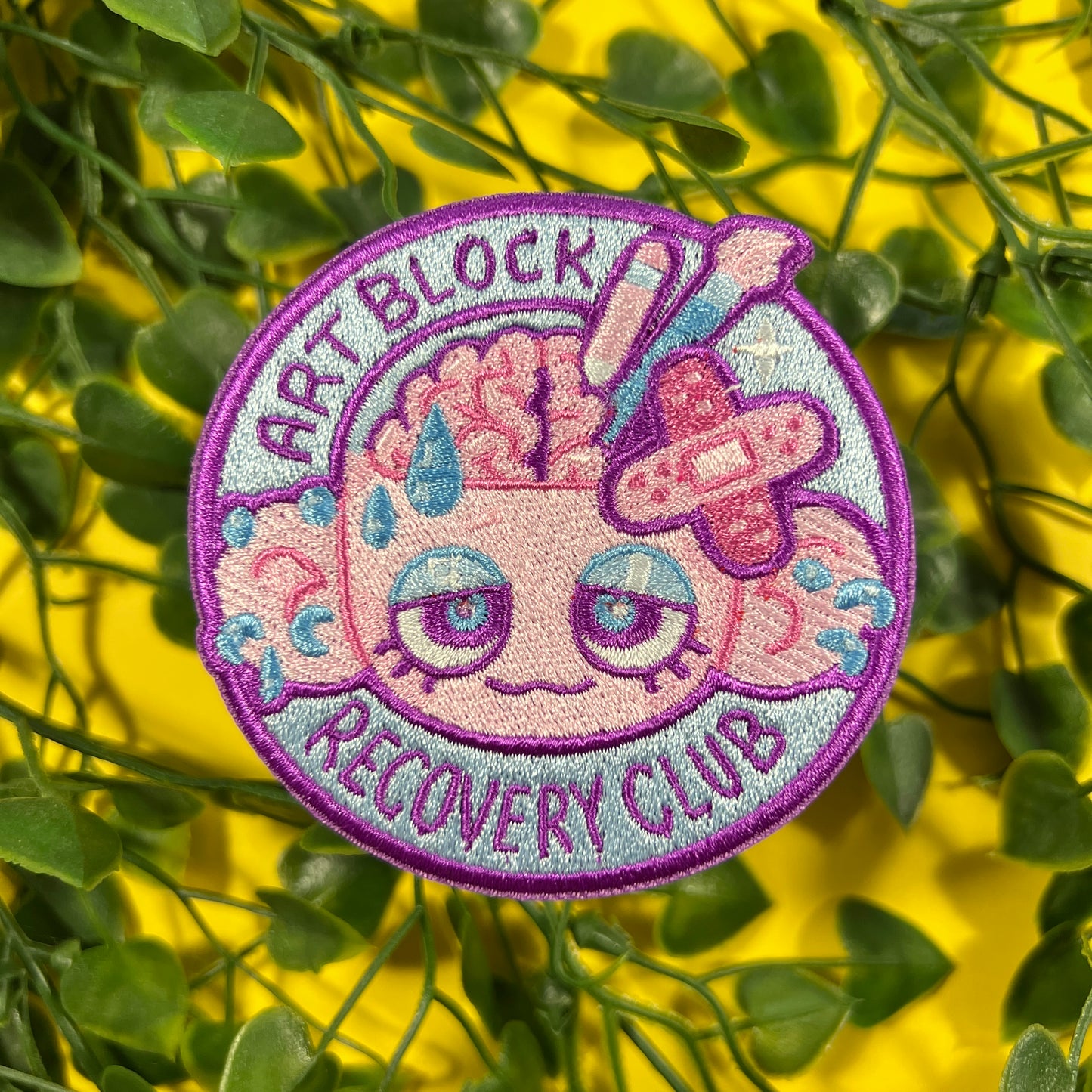 Art Block Recovery Club | Embroidered Patch