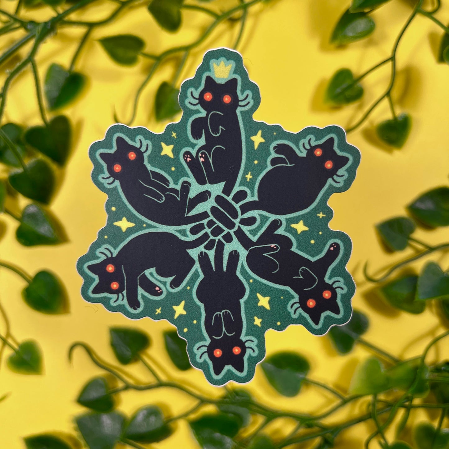 Cat King | Vinyl Sticker