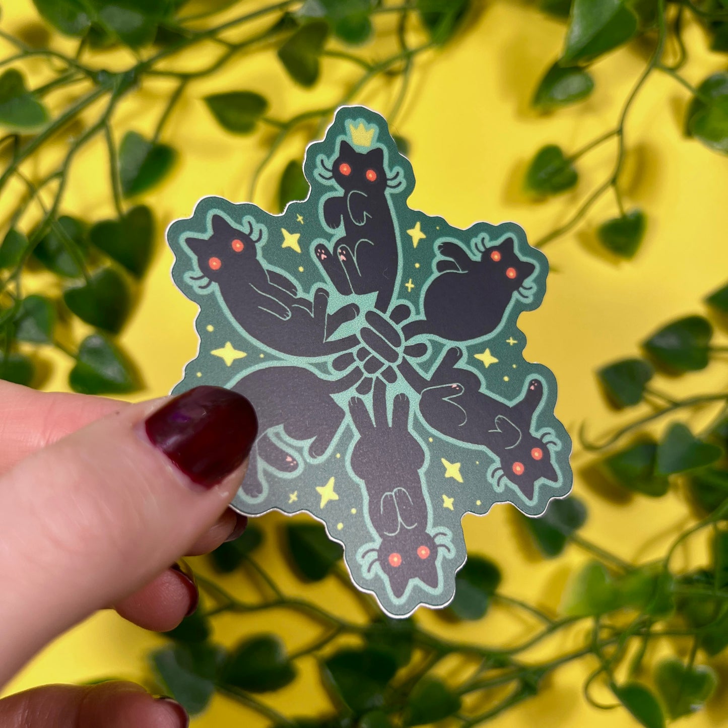 Cat King | Vinyl Sticker