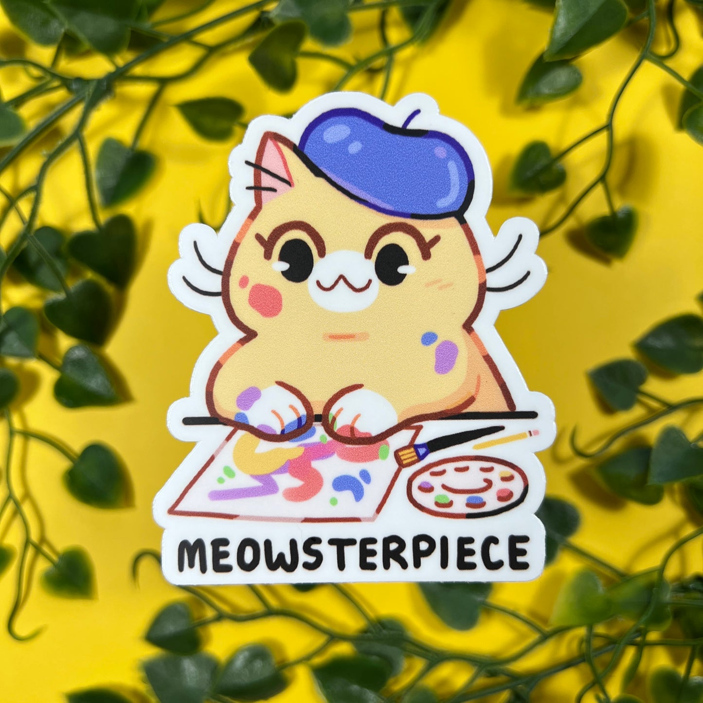 Meowsterpiece | Vinyl Sticker