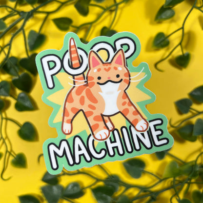Poop Machine | Vinyl Sticker