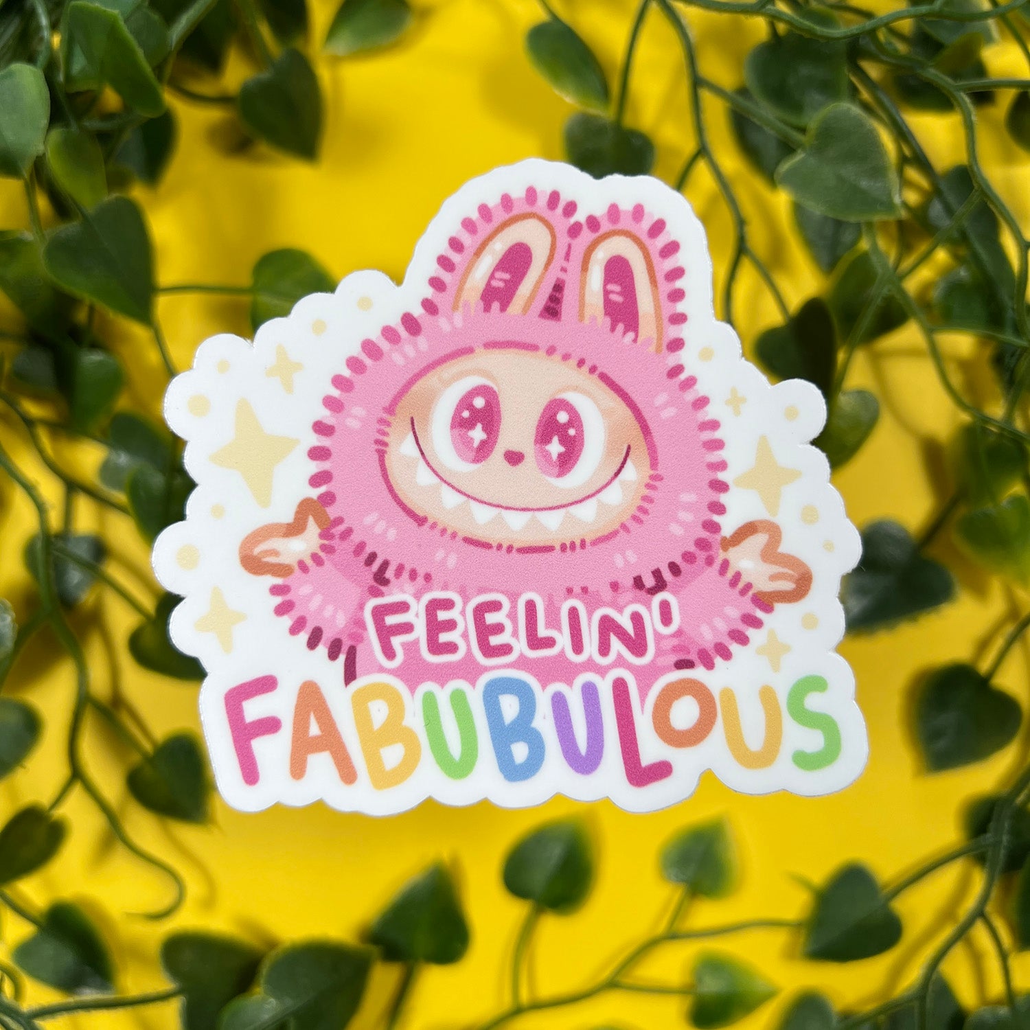 Fabubulous | Vinyl Sticker – Art by Tuna