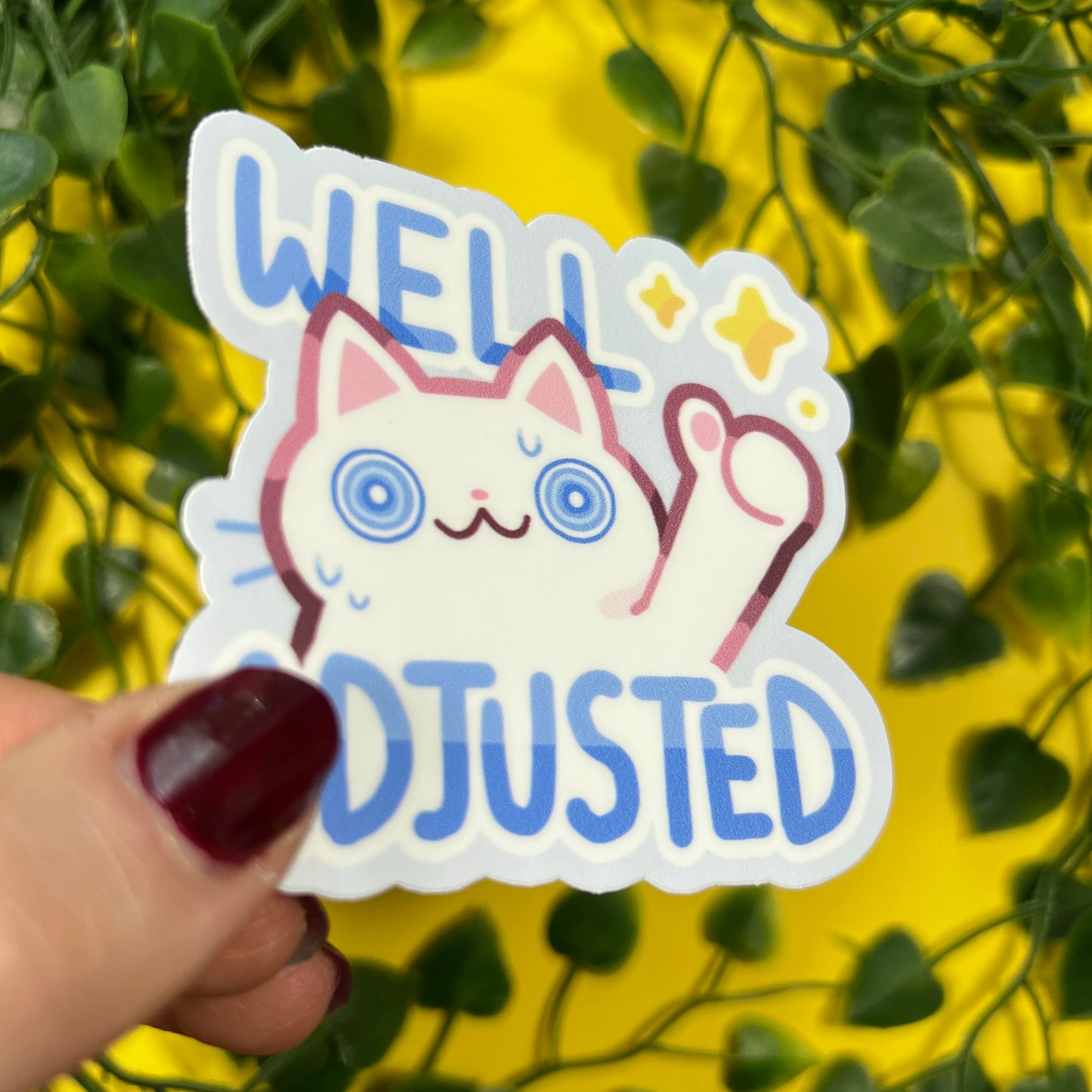 Well Adjusted | Vinyl Sticker
