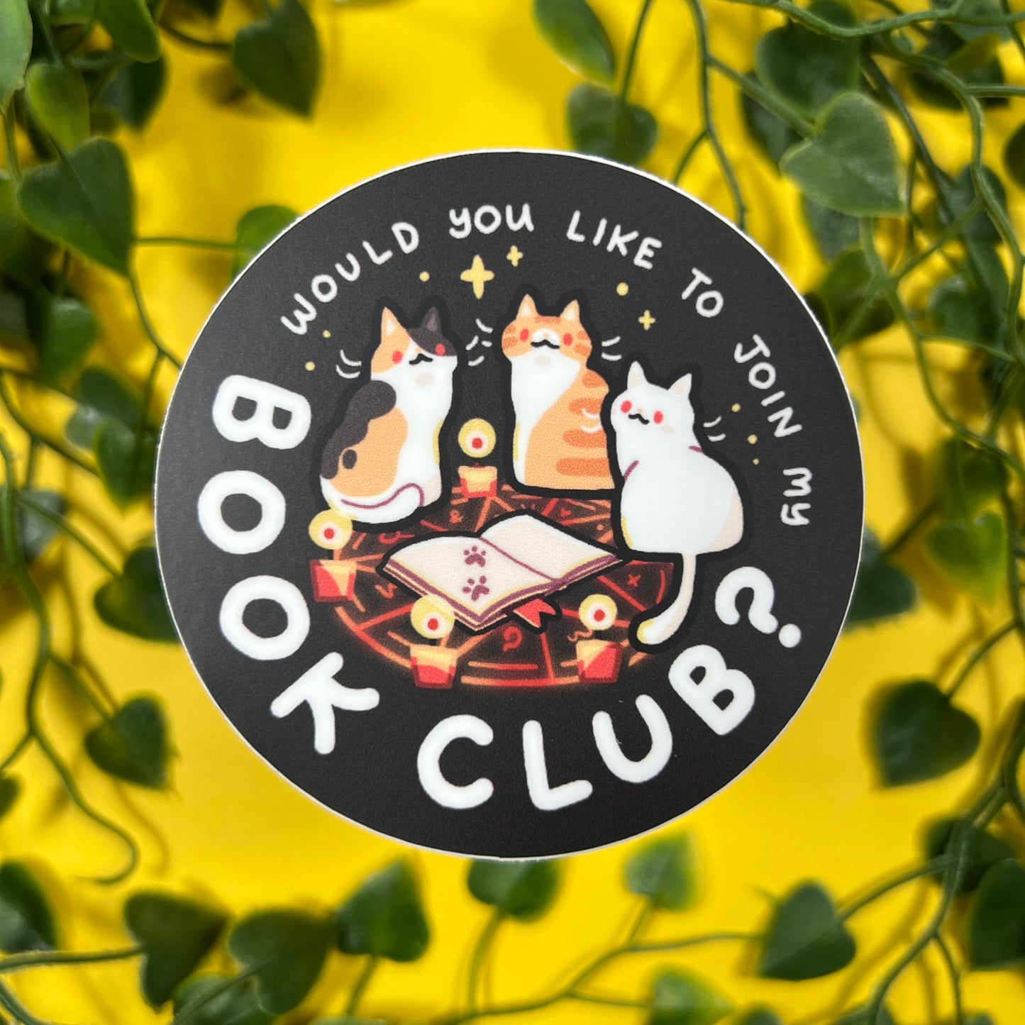 Book Club | Vinyl Sticker