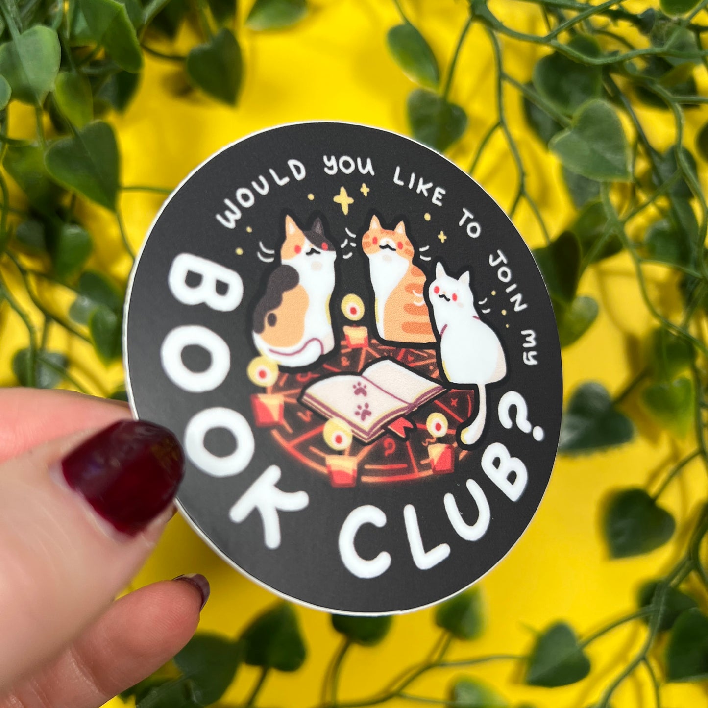 Book Club | Vinyl Sticker