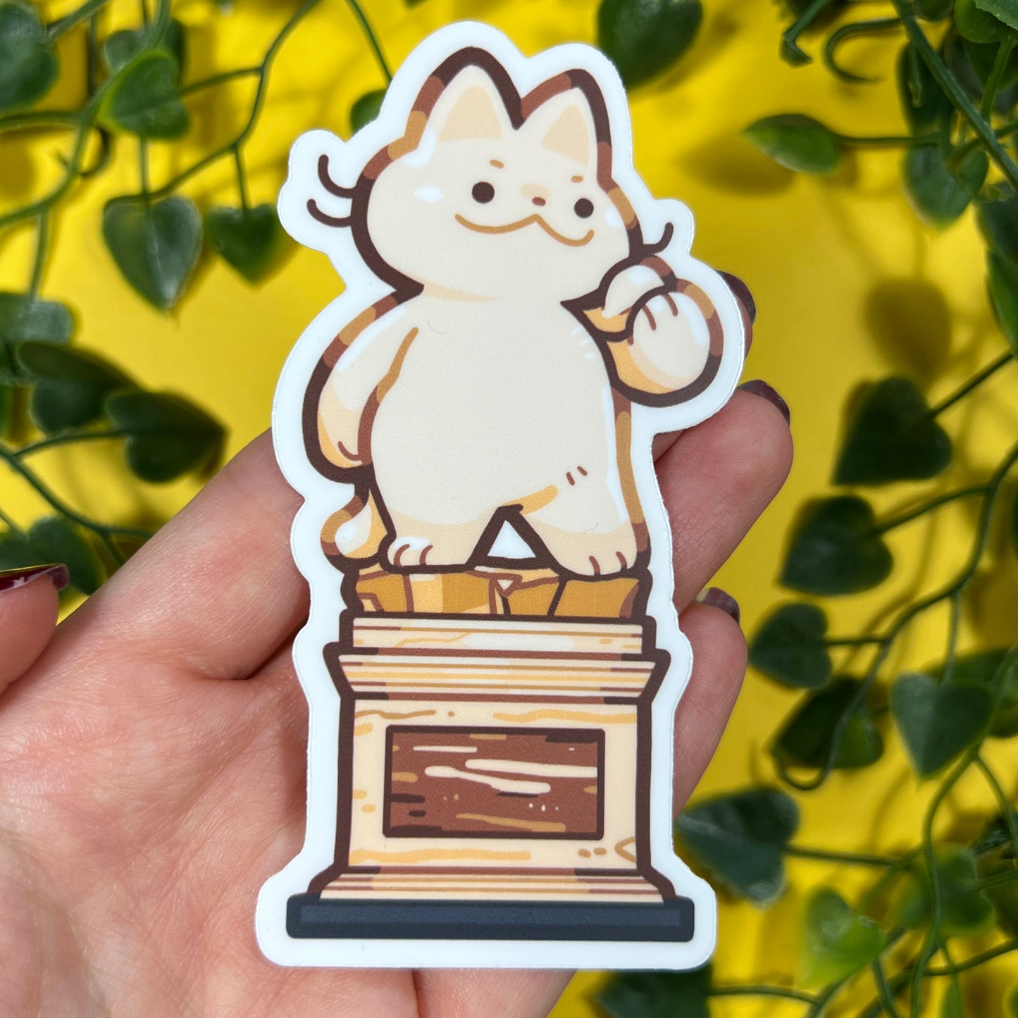 Meowchaelangelo | Vinyl Sticker