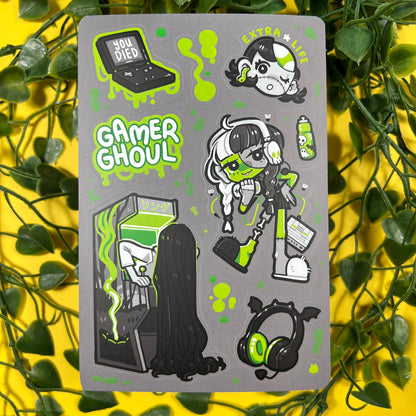 Gamer Ghoul | Sticker Sheet