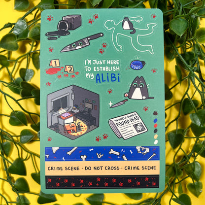 Murder Mystery | Sticker Sheet