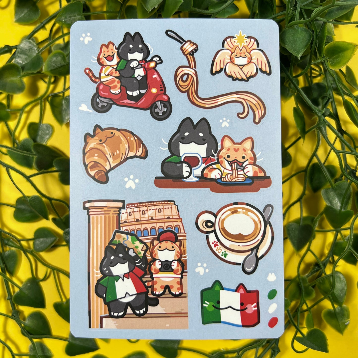Take a Paw-liday | Sticker Sheet