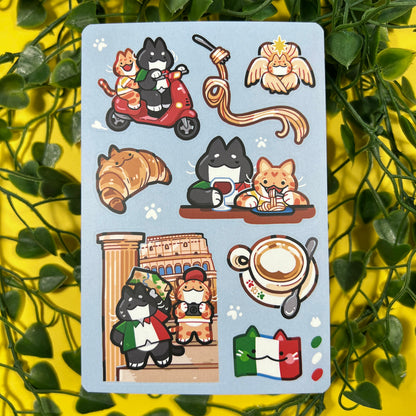 Take a Paw-liday | Sticker Sheet