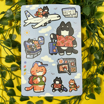 Take a Paw-liday | Sticker Sheet