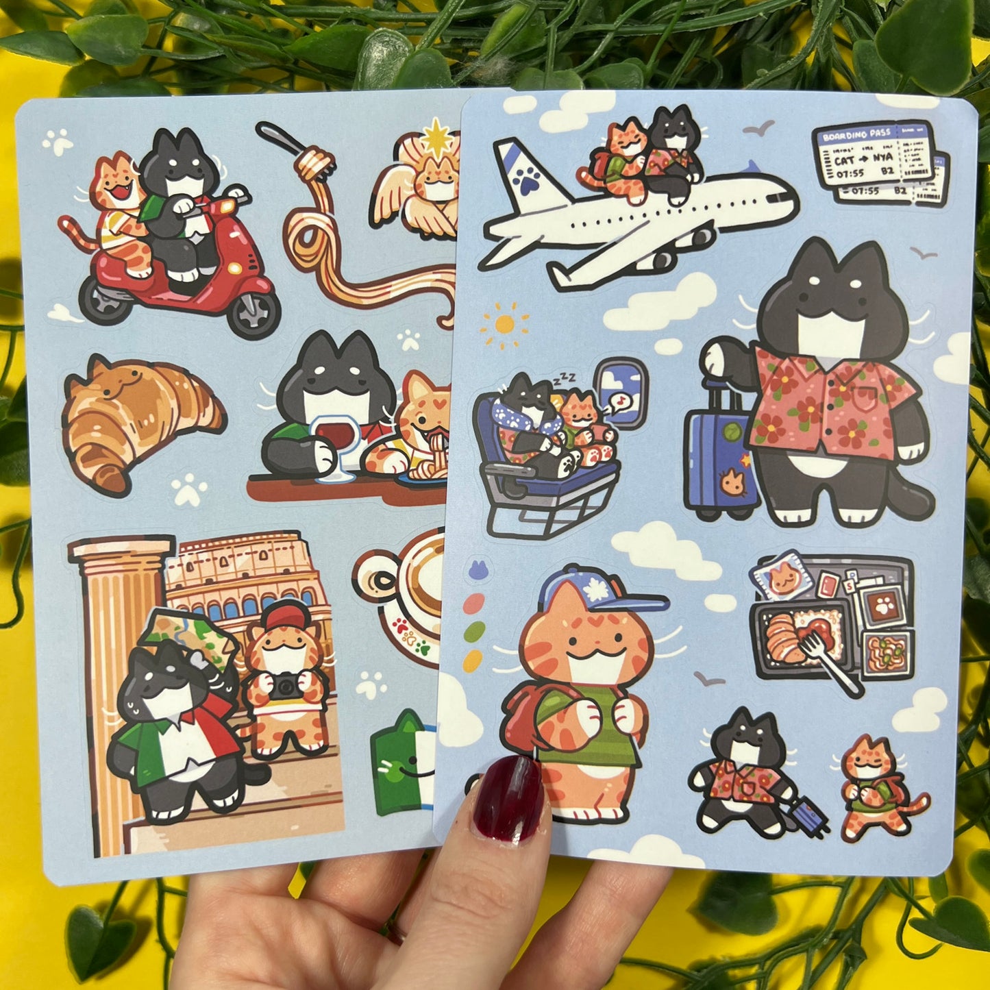 Take a Paw-liday | Sticker Sheet