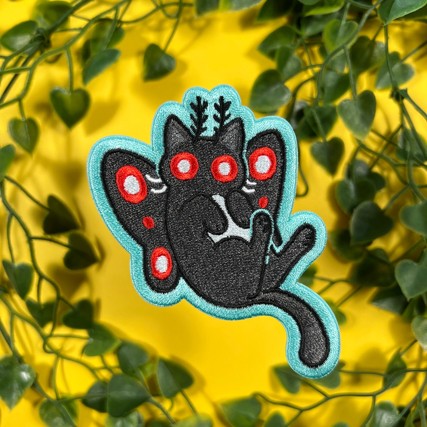 Meow-th Man | Iron-On Patch