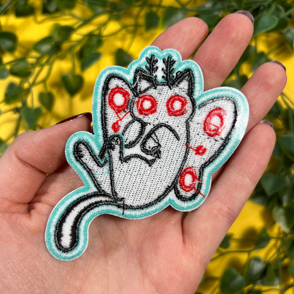Meow-th Man | Iron-On Patch