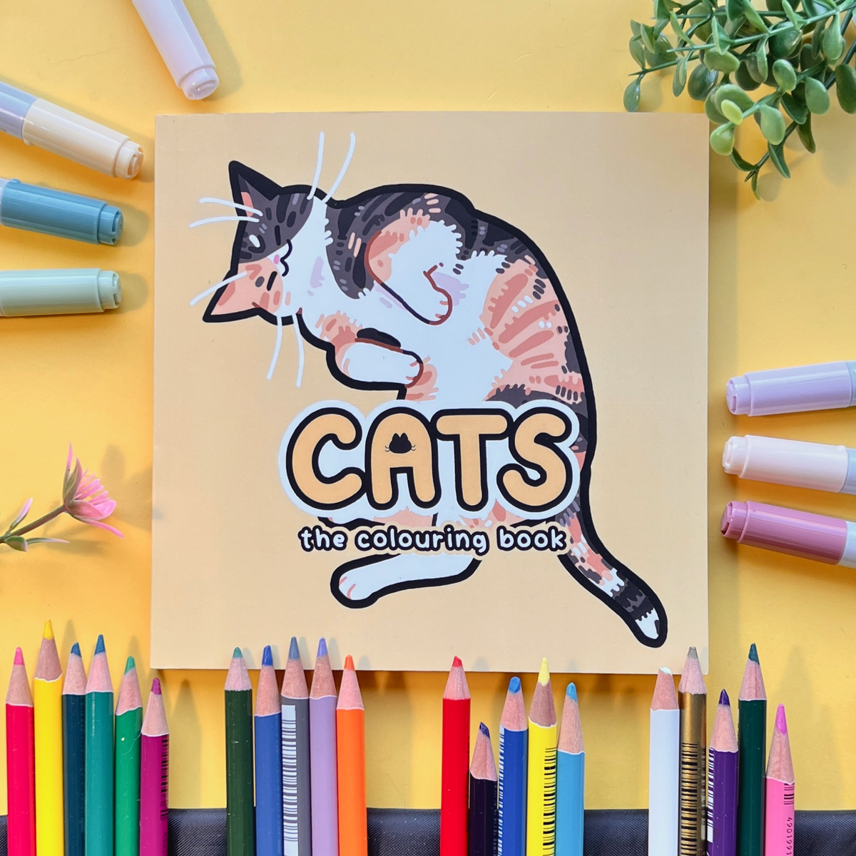 Cats | The Colouring Book Zine